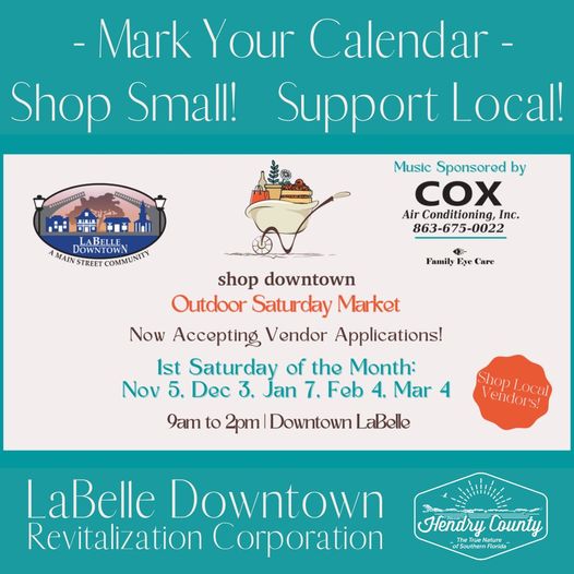 Saturday Market Downtown LaBelle